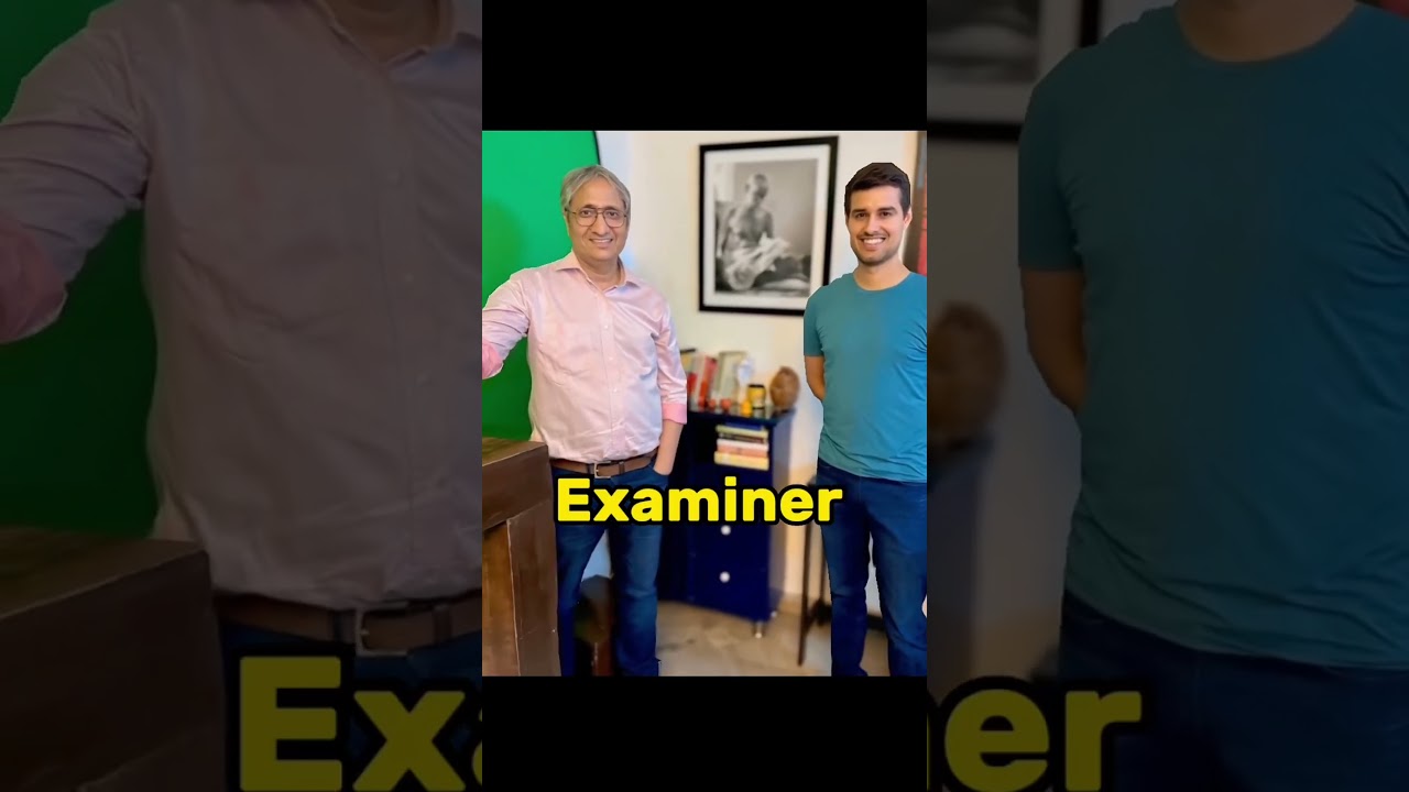 dhruv rathee and ravish kumar as interviewer of modi. #dhruvrathee #india #viral #shorts #election
