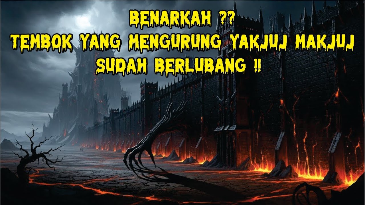 ULAMA MENJELASKAN ‼️ TEMBOK YAKJUJ MAKJUJ SUDAH BERLUBANG‼️