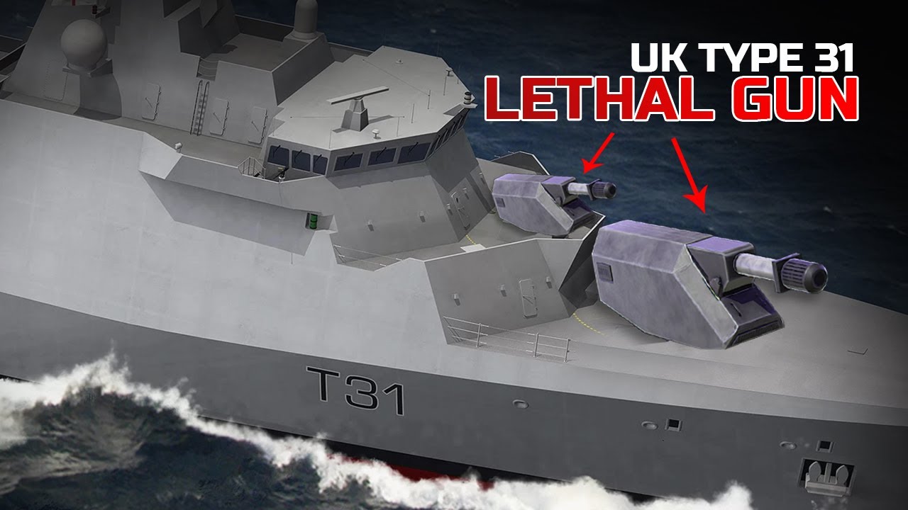 Британский фрегат Type 31 будет оснащён двумя смертоносными передовыми видами оружия | Гигантский...