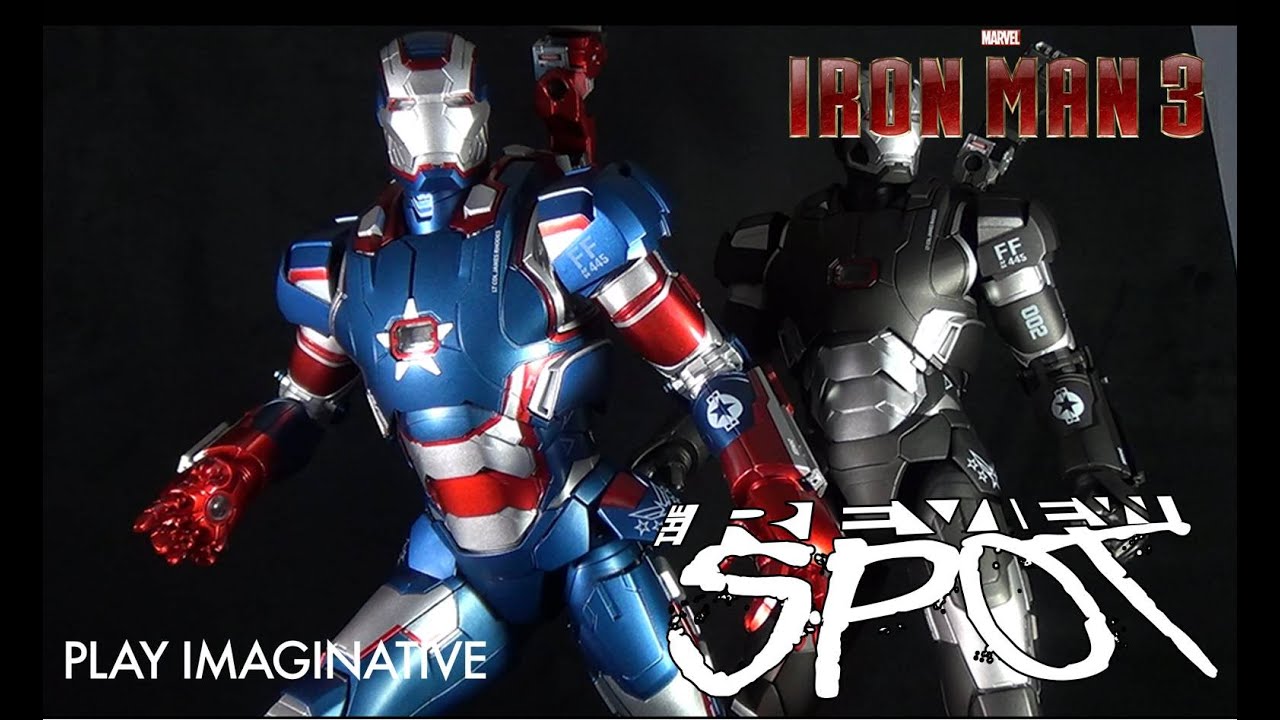 Collectible Spot - Playimaginative Super Alloy Iron man 3 iron Patriot 1/4 Scale Figure
