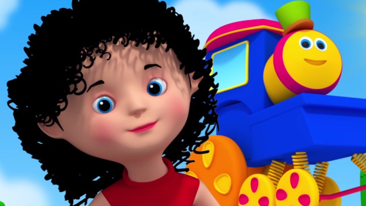 má mũm mĩm lúm đồng tiền cằm | vườn ươm vần | Bob The Train | Kids Song | Chubby Cheeks Dimple Chin
