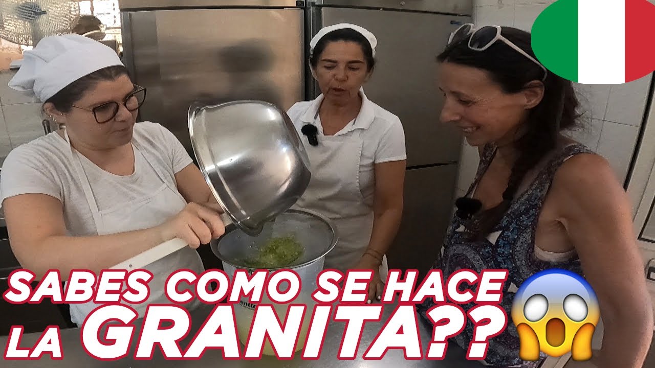 CAFE CONSTANZO LA MEJOR GRANITA DEL MUNDO ESTA EN NOTO