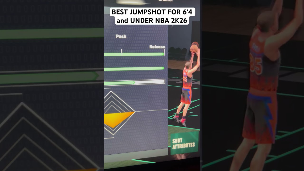 The BEST 6&rsquo;4 & Under Jumpshot on NBA 2K26!