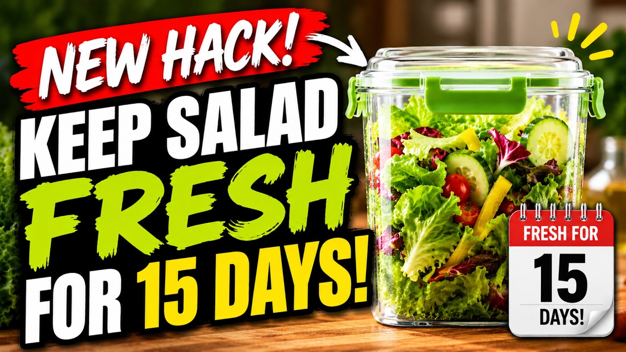 How To Keep Salad Fresh Longer