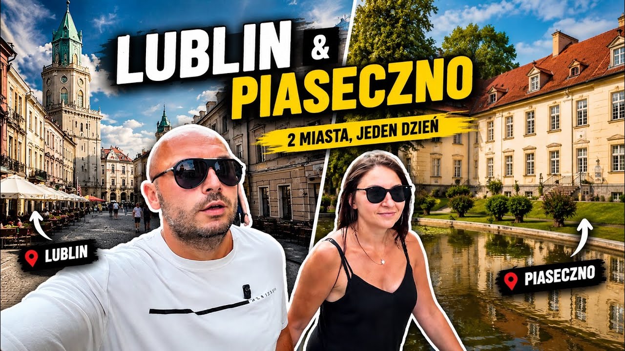Lublin i Piaseczno w jeden dzień! Czy warto tu przyjechać? 🇵🇱