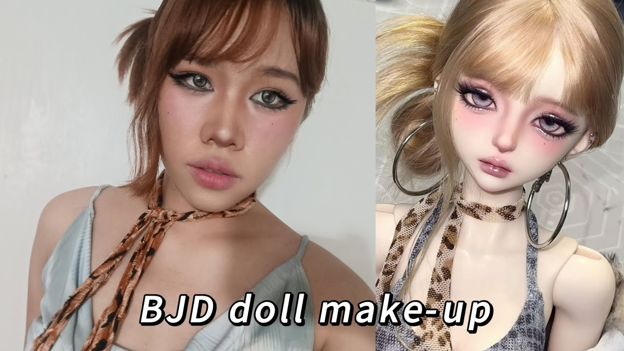 BJD doll make-up | beginner friendly