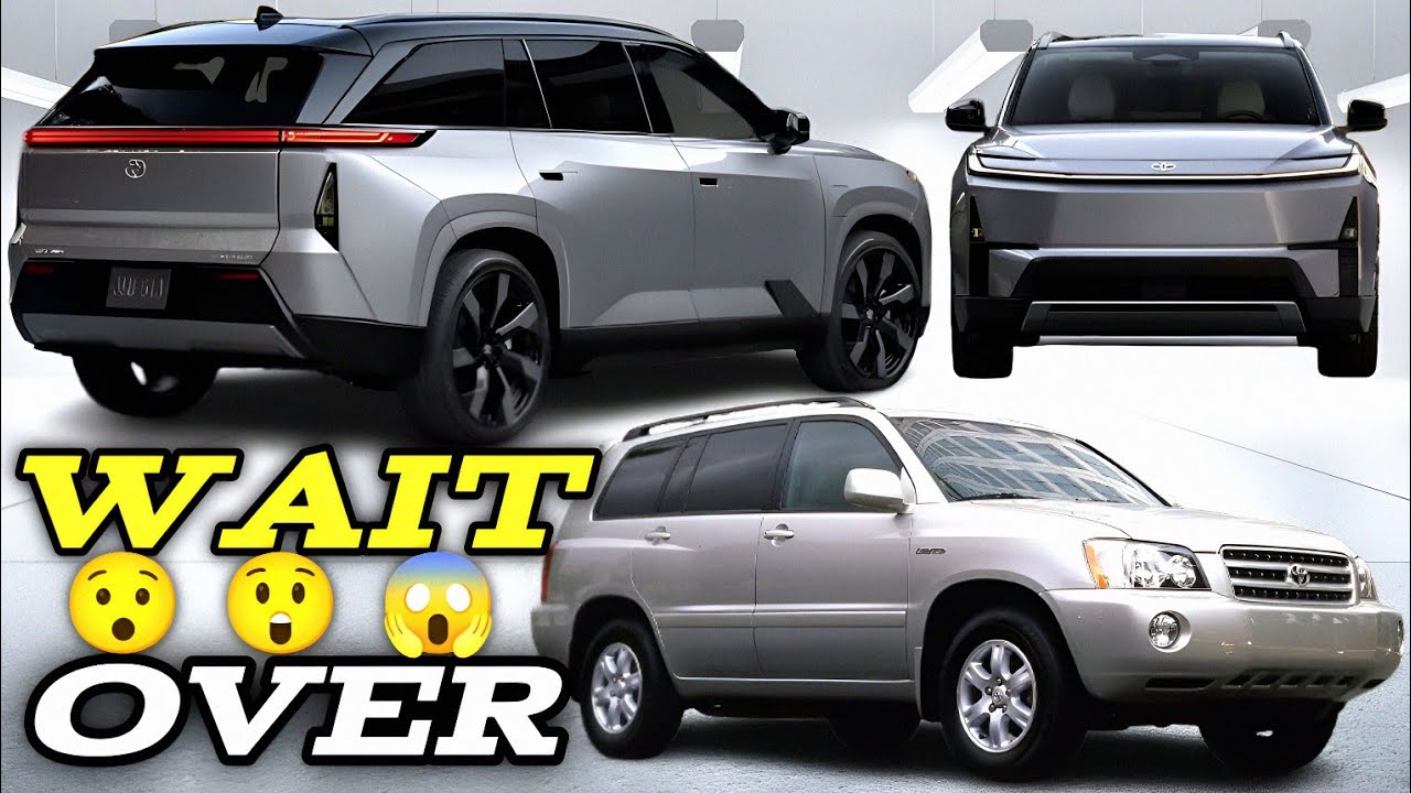2027 Toyota Highlander Electric First Look: 320 Mile Range and New Design #2027ToyotaHighlander