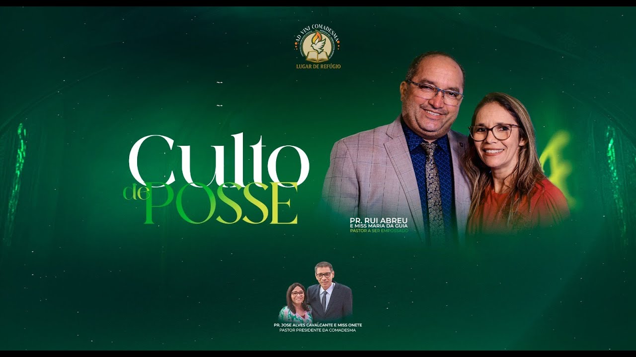 AD VINI COMADESMA | CULTO DE POSSE DO PASTOR RUI ABREU EM IMPERATRIZ C3