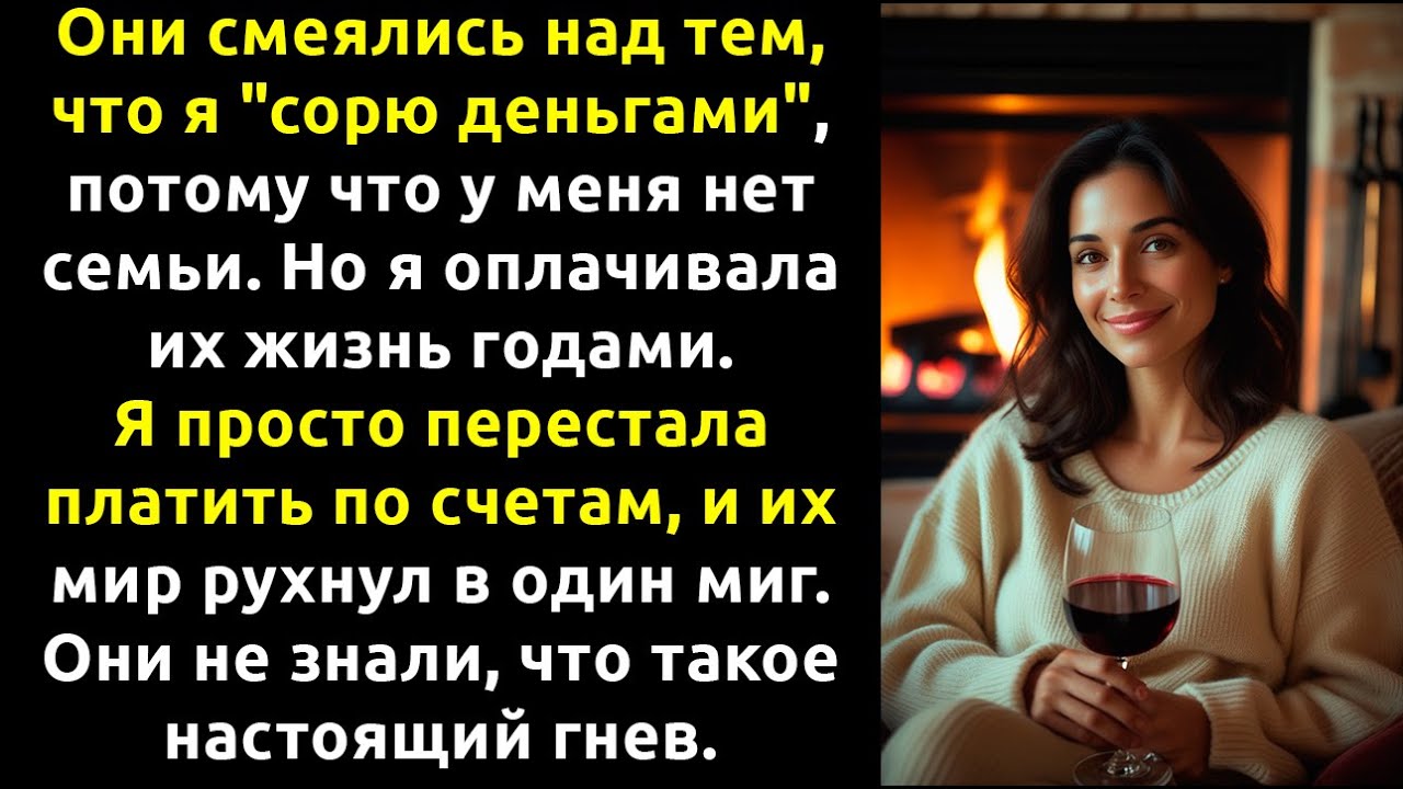 Когда деньги закончились...у семьи ко мне тоже закончился интерес...