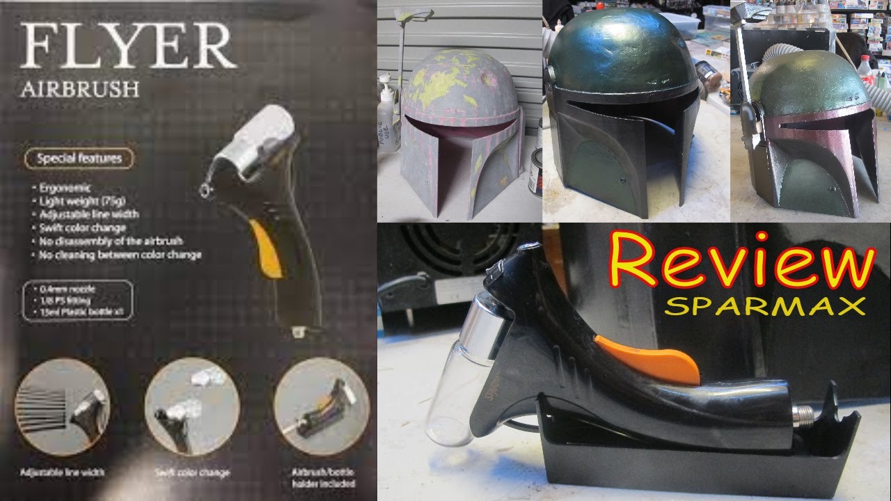 Sparmax Flyer Airbrush review