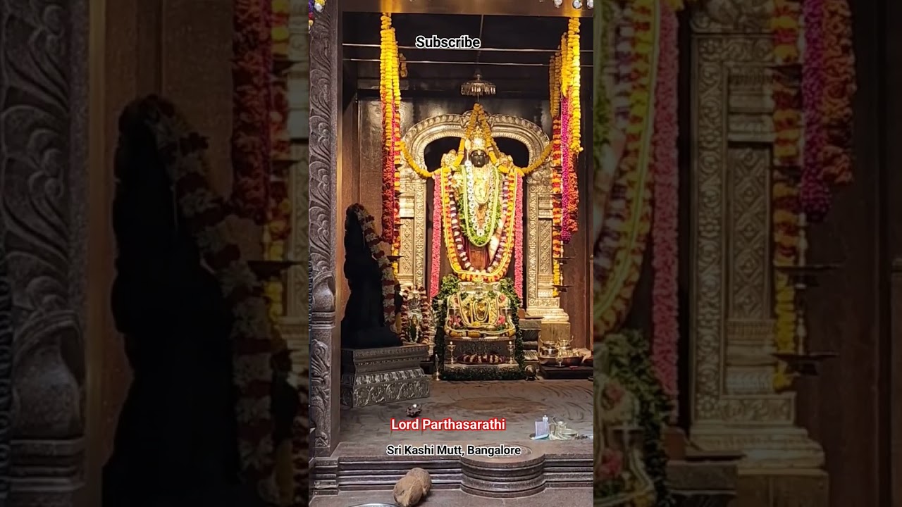 Lord Parthasarathy at Kashi Mutt, Bangalore