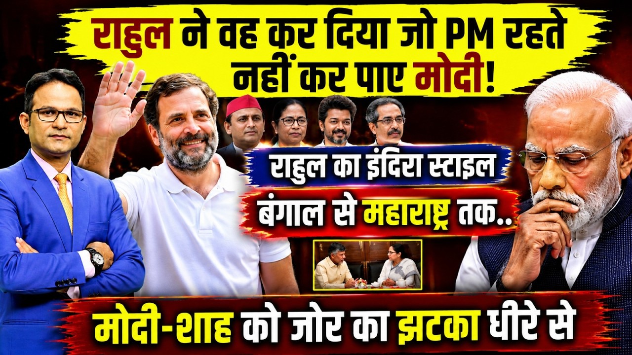 Rahul Gandhi | Shivsena UBT Split | The Rajneeti | Maharashtra News| Congress | Uddhav Thackeray