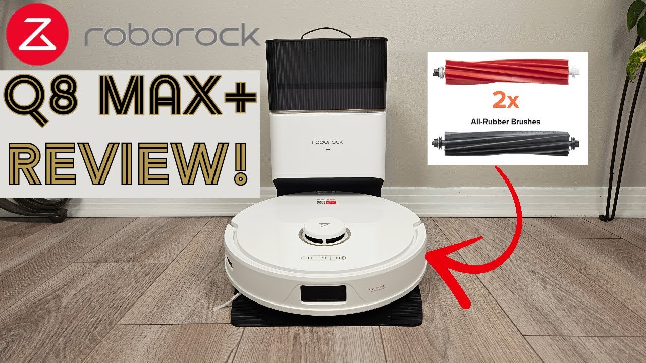 Roborock Q8 Max+ Robot Vacuum Review - Dual Rollers on a Budget!