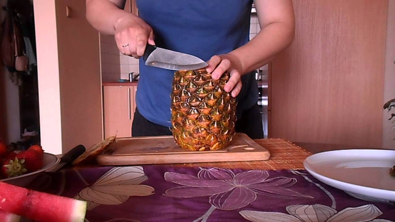 Jak obrać ananasa I www.pomyslowi.net