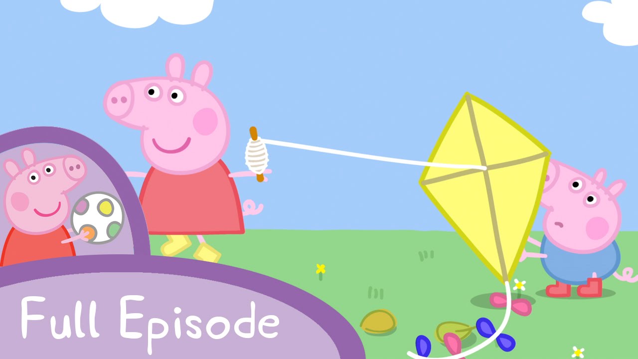 Peppa Pig - Flying A Kite (full episode)