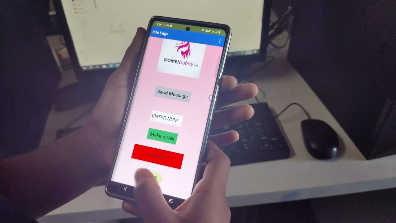 Women and Child safety- MIT app