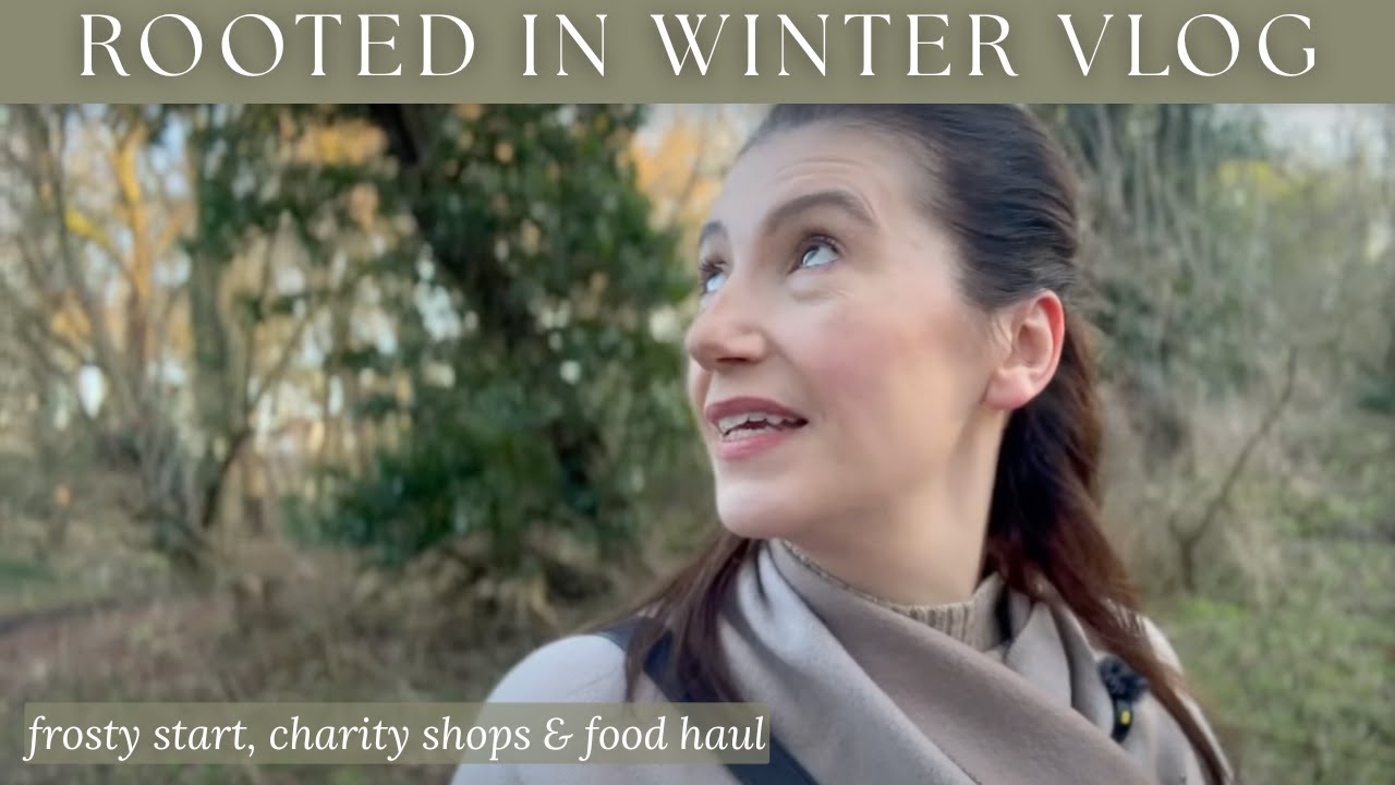 A COSY WINTER DAY; Frosty Walks, Meal Planning, & Slow Living Vlog
