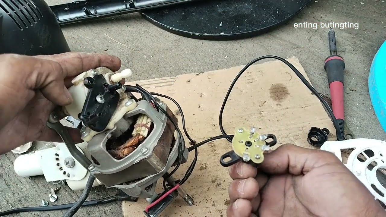 ASAHI ELECTRIC FAN MOTOR ILIPAT SA ATHOME NA PURO DIY PAANO GAWIN@entingbutingting