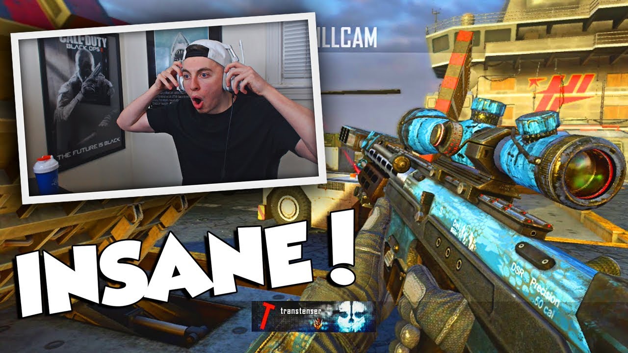 I WAS SPEECHLESS! (I HIT 2 INSANE SHOTS) BO2 Trickshotting