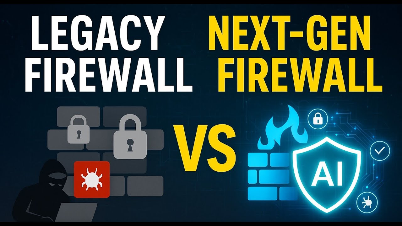 Firewall Evolution: Legacy vs Next-Gen Firewall &ndash; What You NEED to Know!