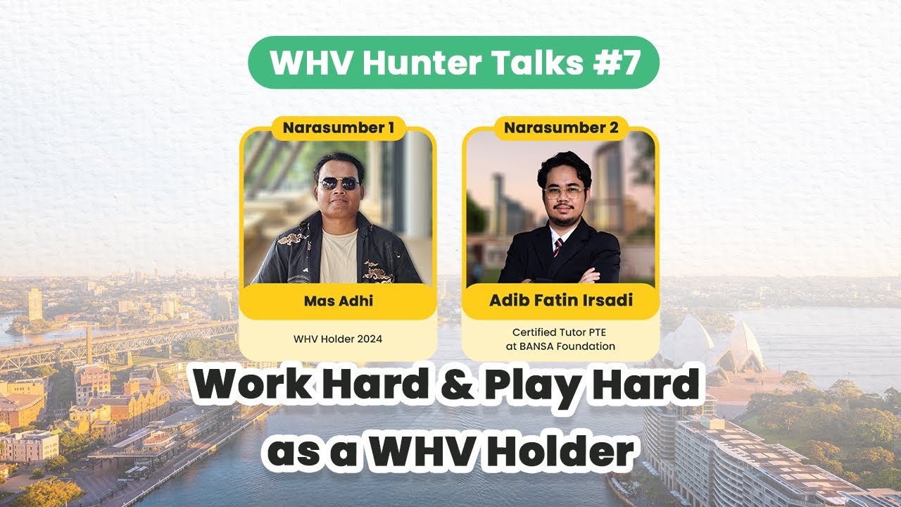 Webinar WHV Hunter Talks Part 7 BANSA Foundation ft Mas Adhi 