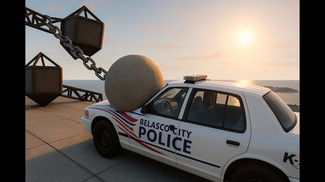 Rotating Wrecking Ball vs Cars 🚗💥 | BeamNG Drive Destruction Test
