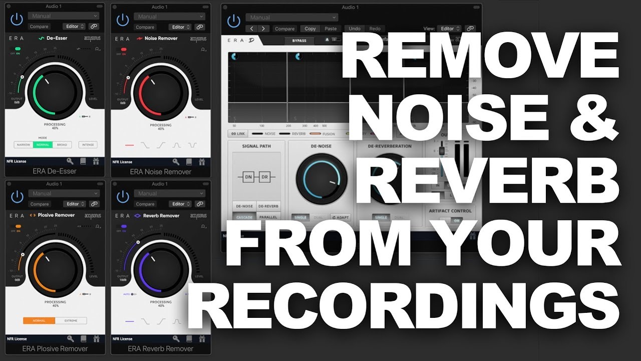 Accusonus ERA Bundle Pro Review / Test (Noise Removal / Reverb Removal)