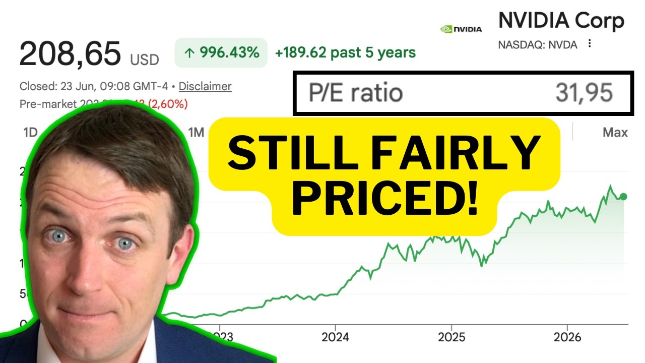 Nvidia Stock Intrinsic Value - P/E Just 30!
