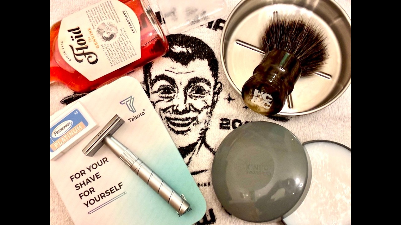first shave : Taisoto DUO razor/ Estland #wet shaving