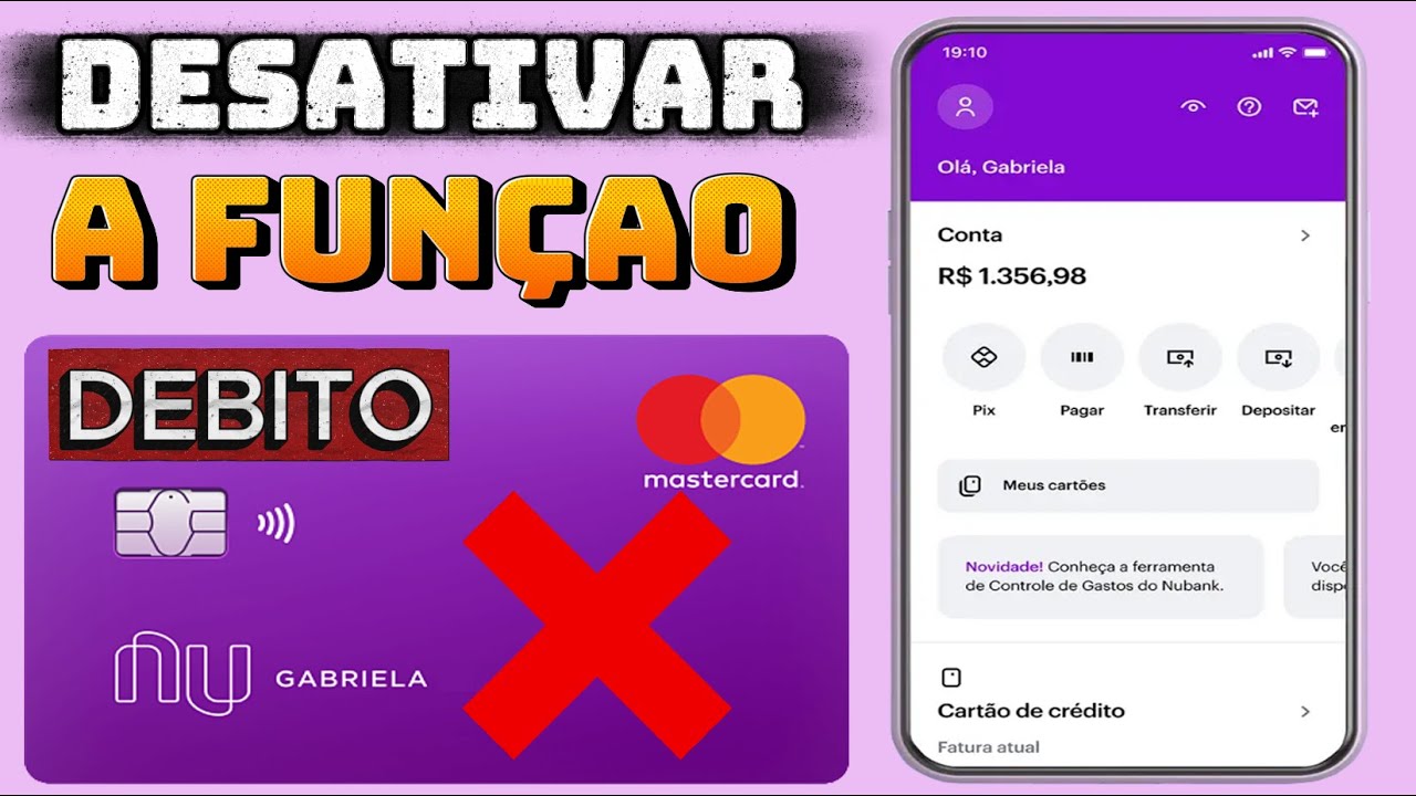 COMO DESATIVAR A FUN&Ccedil;AO DEBITO NO NUBANK 2026