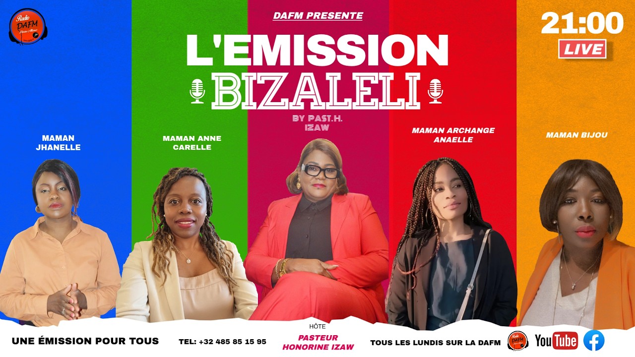 L’ÉMISSION BIZALELI BY PASTEUR HONORINE IZAW// 09 MARS 2026