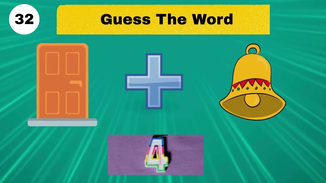 Guess the Word Quiz in English | Fun Word Puzzle Game | Brain Teaser Quizzes for Kids & Adults