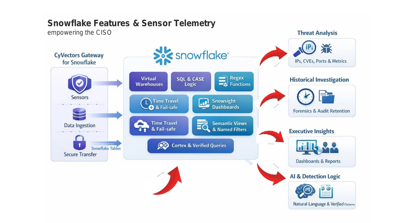 CyVectors Snowflake Challenge - CISO Service Assurance - 01262601