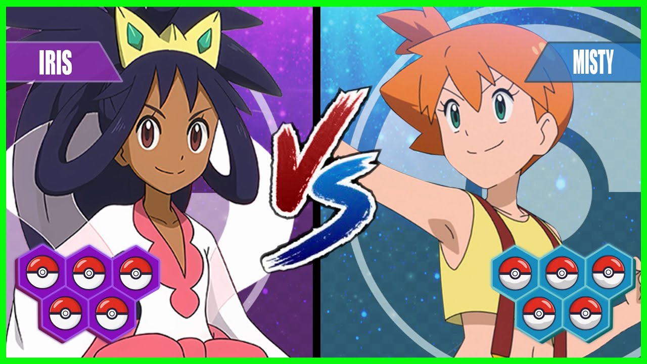 Pokemon Battle Pedia: Iris Vs Misty