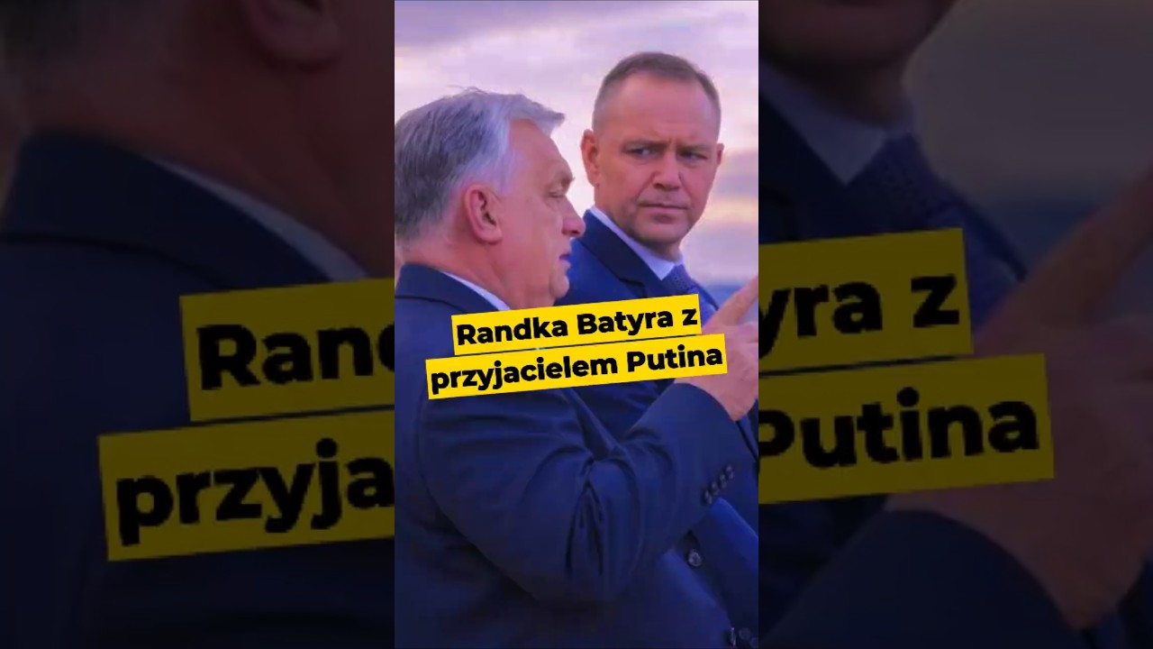 Randka Batyra z przyjacielem Putina 💞 #polityka #Nawrocki #Batyr #Orban #kibol #Rosja #Węgry #Putin