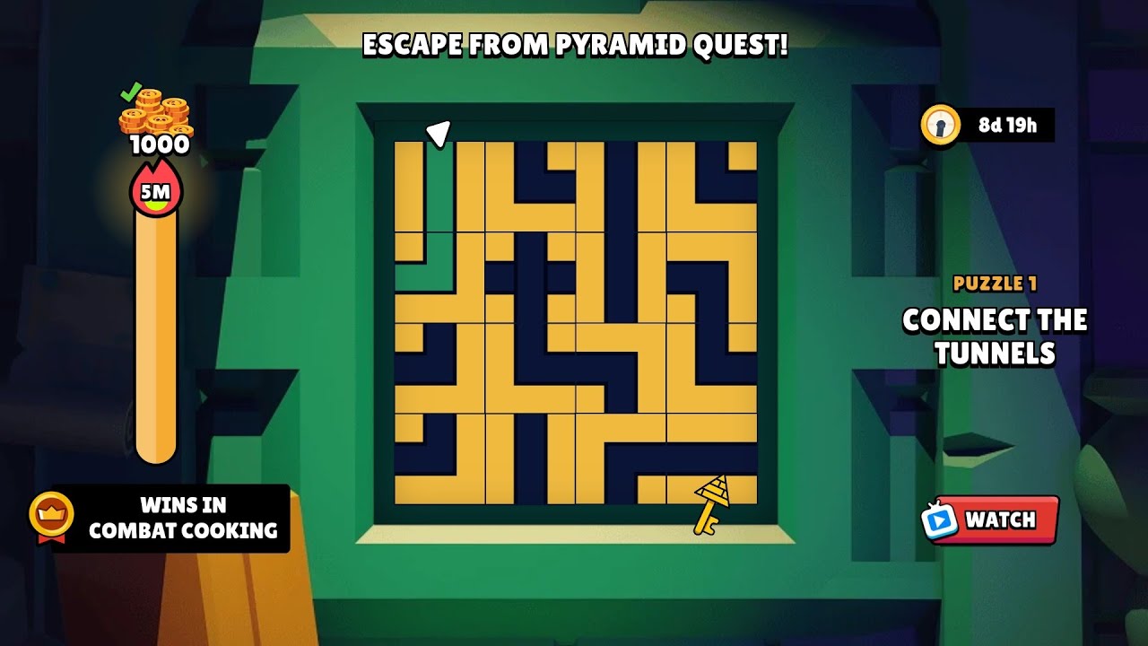 How to Complete Puzzle #1 of The Escape From Pyramid Quest Event