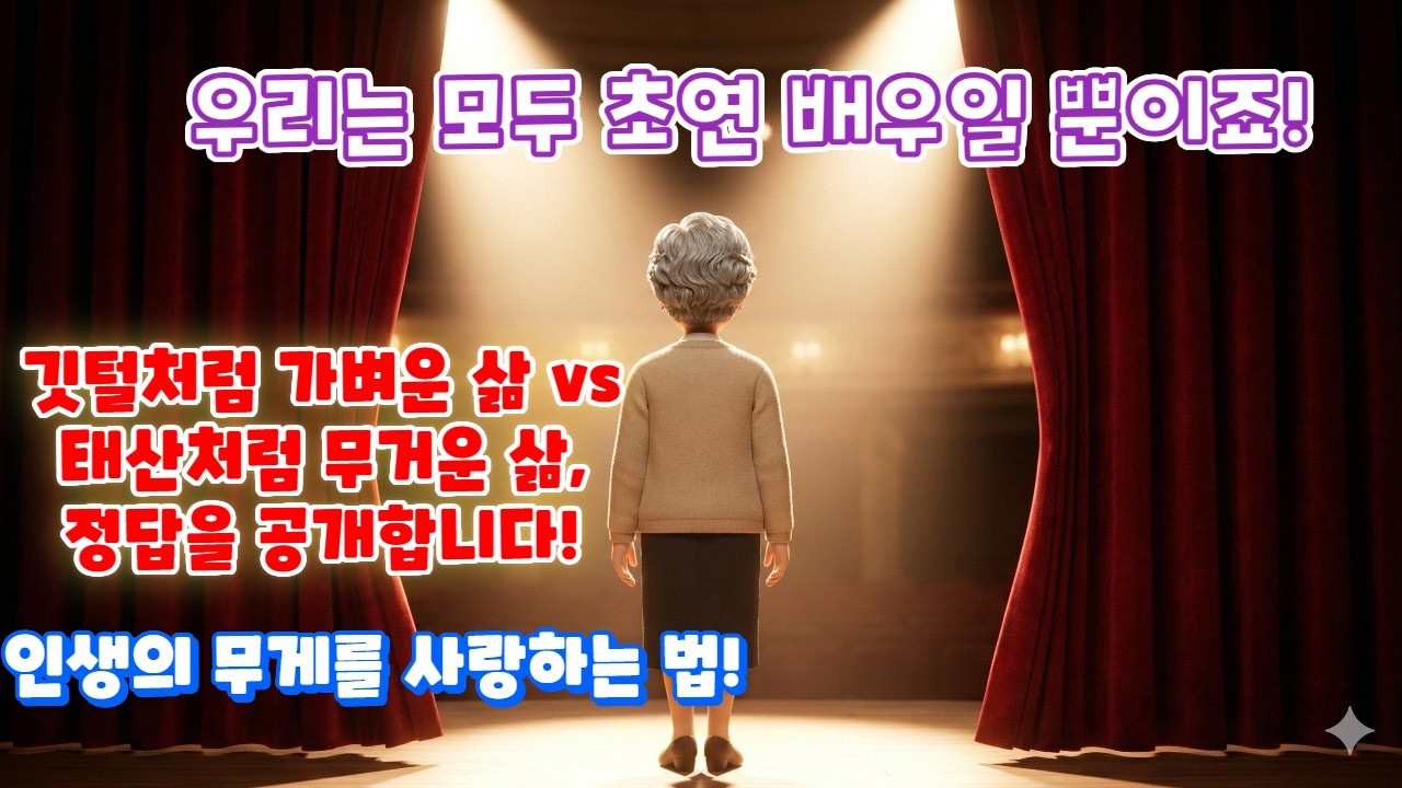참을 수 없는 존재의 가벼움! 그 속에서 