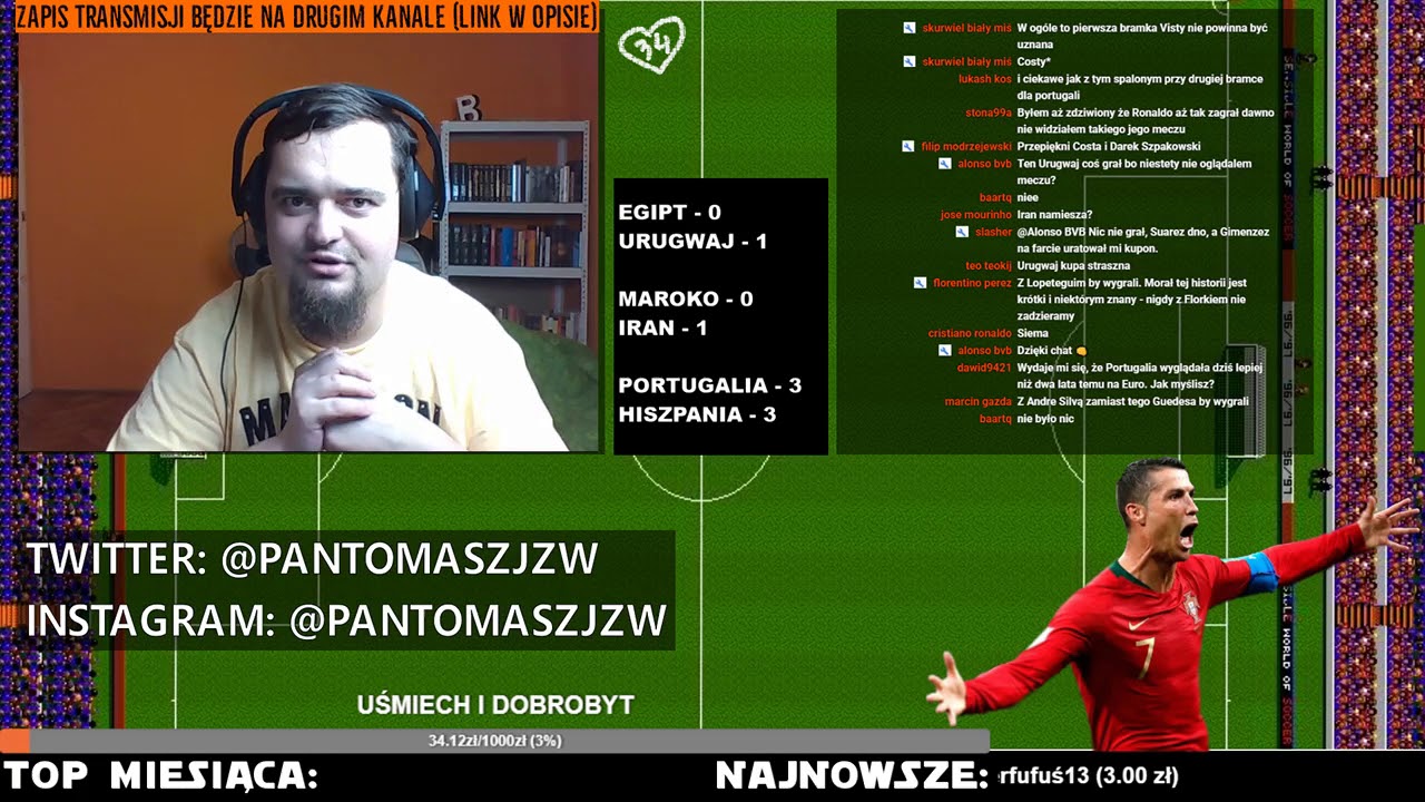Mistrzostwa Świata 2018 Live #2 (zapis lajwa 15/06/2018)