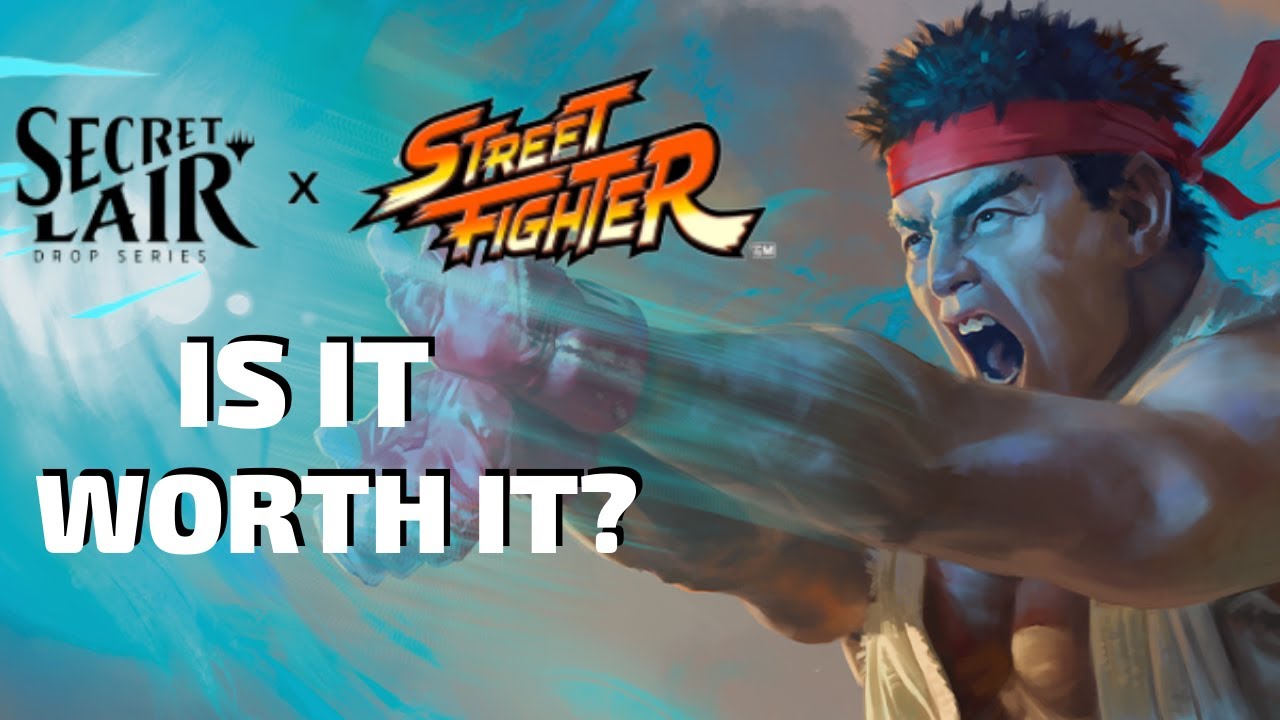 Is Secret Lair Street Fighter Worth It? | MTG Product Review MTG Finance