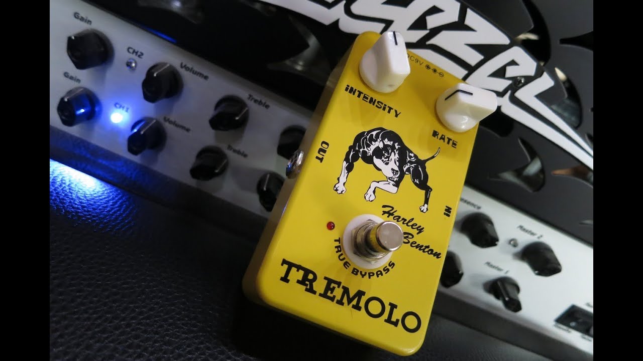 Harley Benton (Joyo) Tremolo Pedal Demo