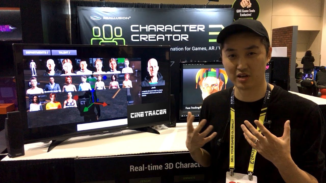 Matt Workman talks about Character Creator avatars in Cine Tracer Unreal Engine