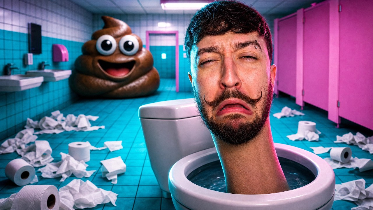 PRESO EM UM BANHEIRO CHEIO DE ANOMALIAS | Toilet 8