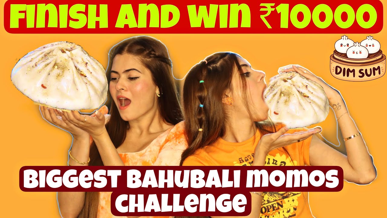 Biggest Bahubali MOMOS Challenge