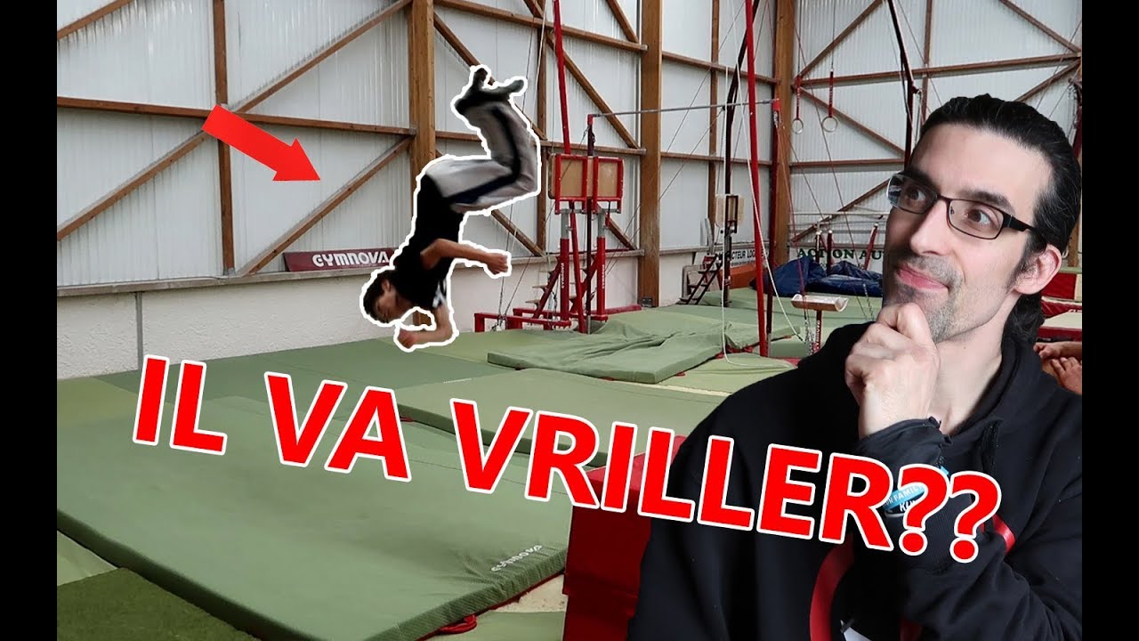 Au programme: SAUT DE CHAT, roue SANS LES MAINS (aerial) et on VRILLE !!!