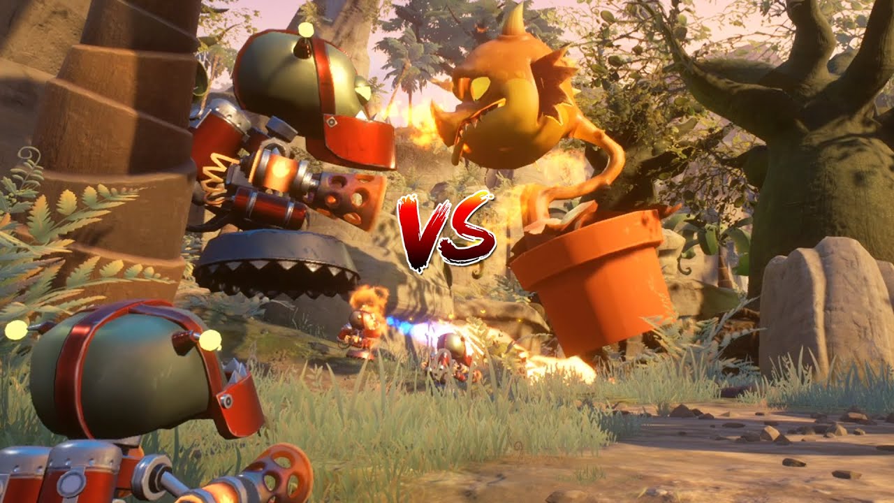 Bots Vs Pots | Playable Bots & Turrets | Garden Warfare 2