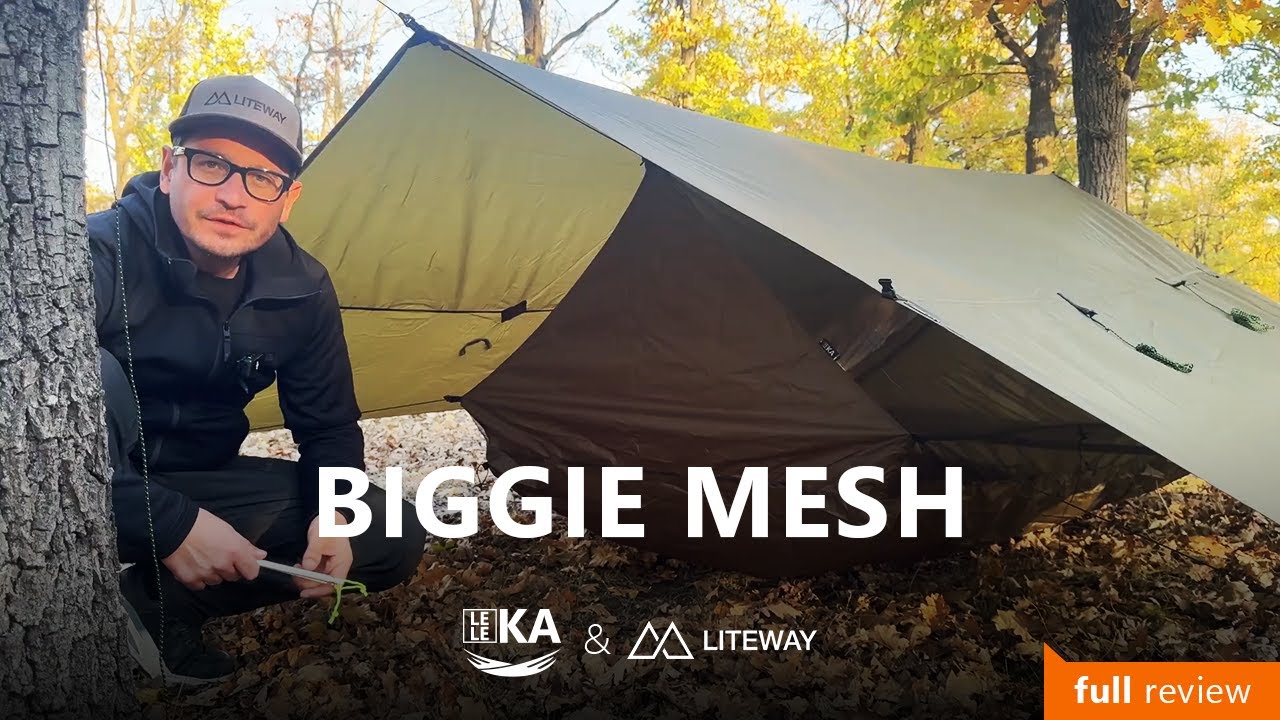 Pitching the inner Biggie Mesh with the HUT tarp