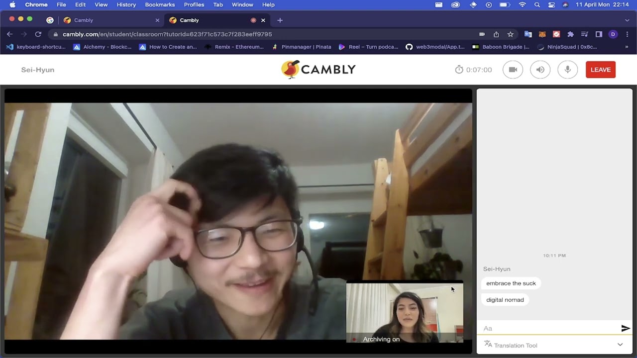 My First Cambly Experience | Fake It Till You Make It!