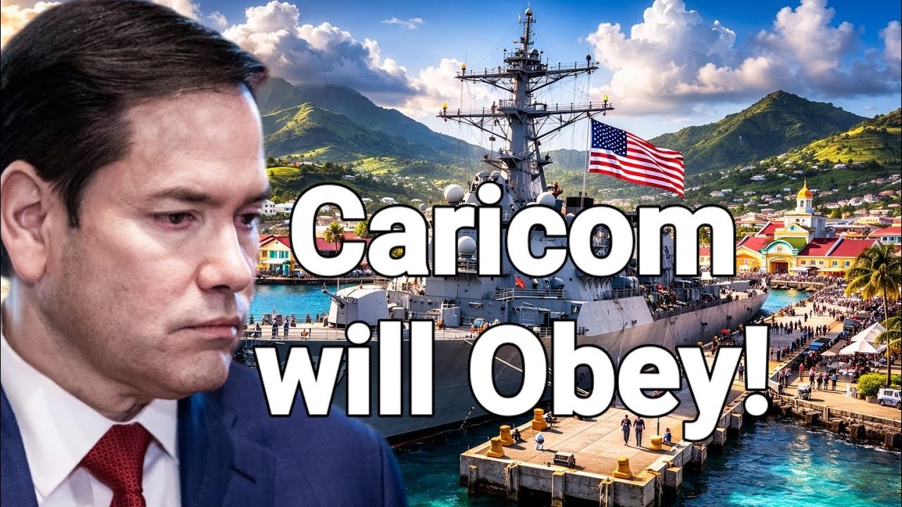 United States Warship Docks in St Kitts Nevis Ahead of Caricom Summit!