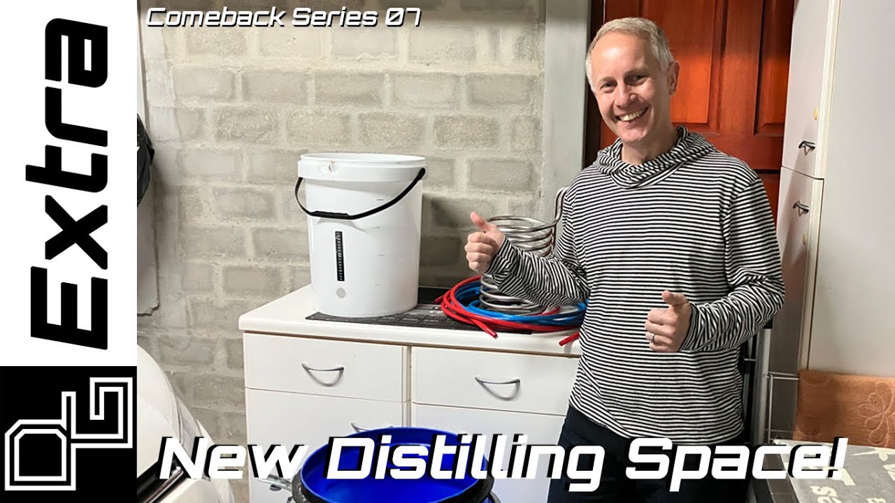My New Distilling Space | Home Distillery Tour + Setup | Distiller Greyling Comeback Series