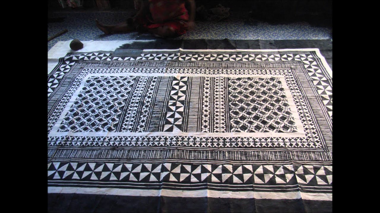 WOODCLOTH making, Tapa stories. documentary